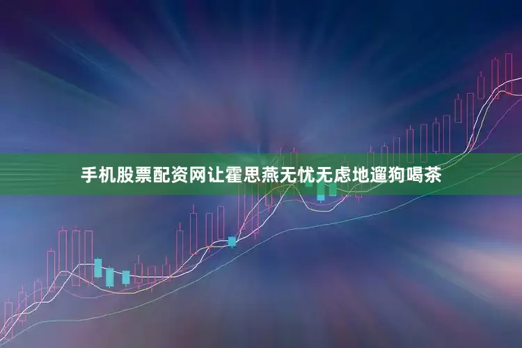 手机股票配资网让霍思燕无忧无虑地遛狗喝茶